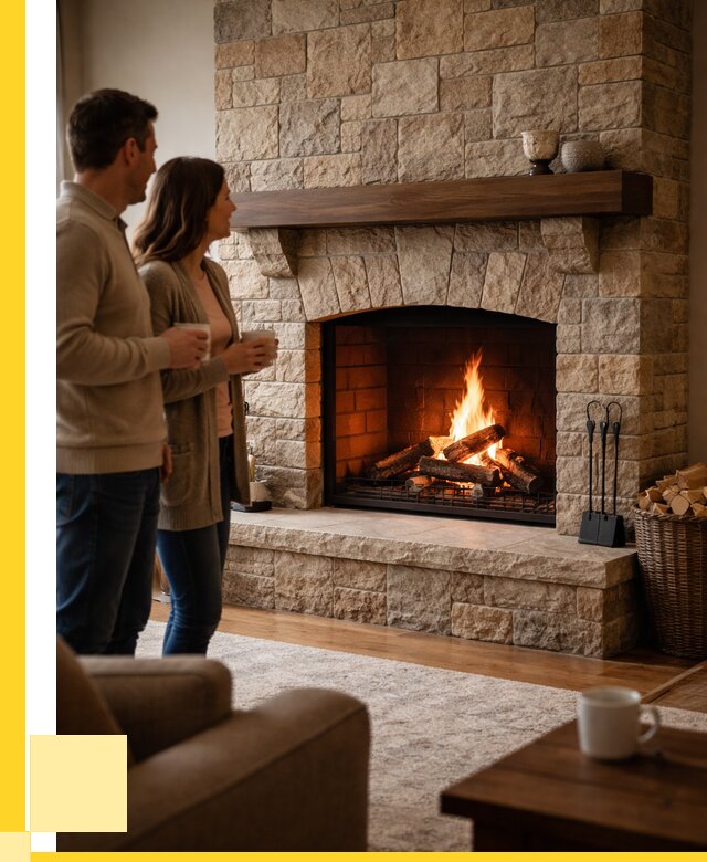 Каменные камины на заказ в Калининграде от 182124 р. | ЭриданКлн