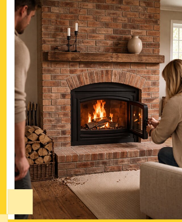 Кирпичные камины под ключ в Калининграде от 151770 р. | ЭриданКлн