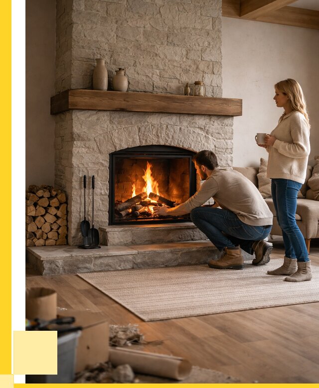 Камины для загородного дома в Калининграде от 354130 р., ЭриданКлн