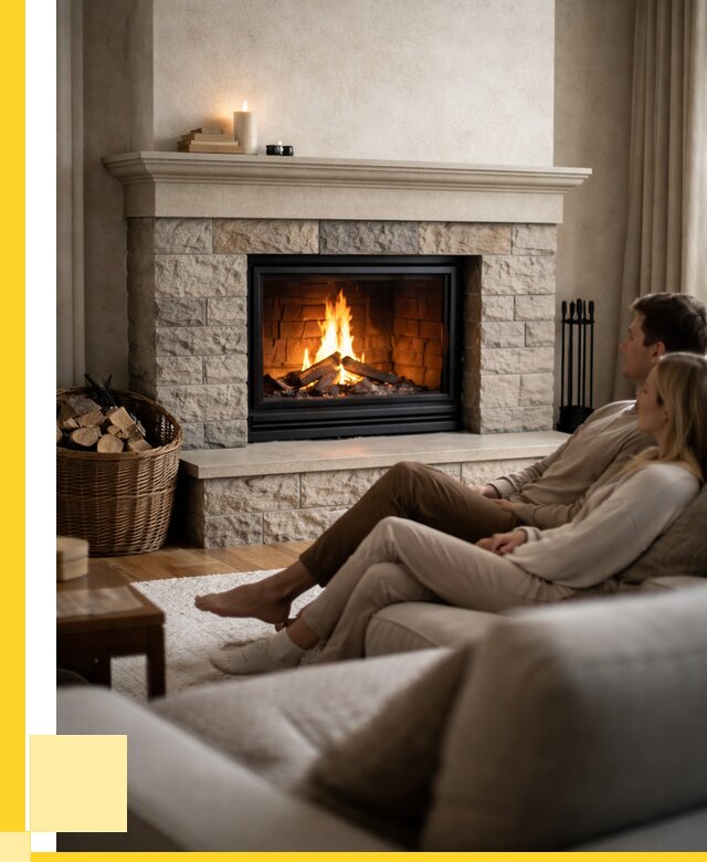 Камины в частном доме под ключ в Калининграде от 202360 р. | ЭриданКлн