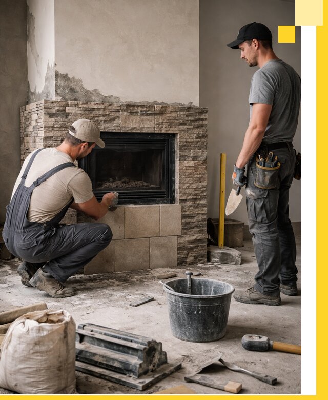 Камины под ключ в Калининграде: проект, изготовление и монтаж