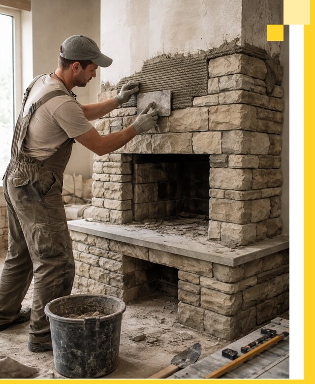 Строительство каминов под ключ в Калининграде от проектирования до монтажа