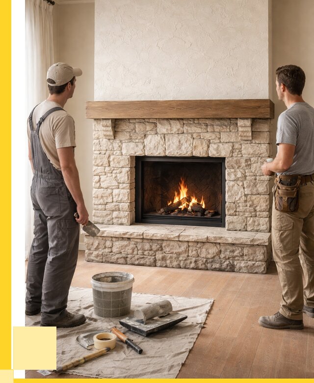 Отделка каминов в Калининграде от 6577 р. под ключ | ЭриданКлн