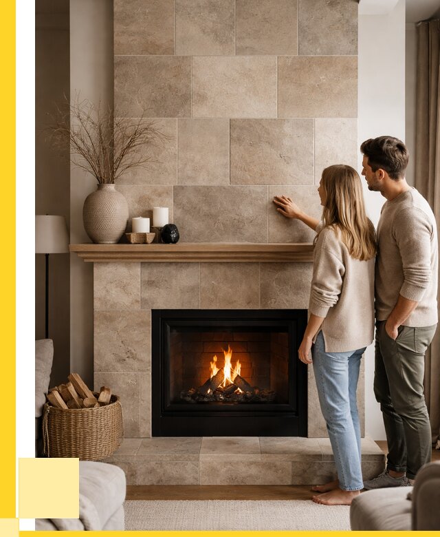 Облицовка каминов керамогранитом в Калининграде от 4553 р. | ЭриданКлн