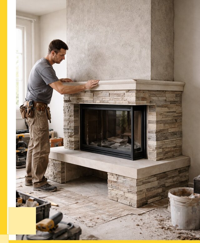 Изготовление каминов под ключ в Калининграде от 151770 р. | ЭриданКлн