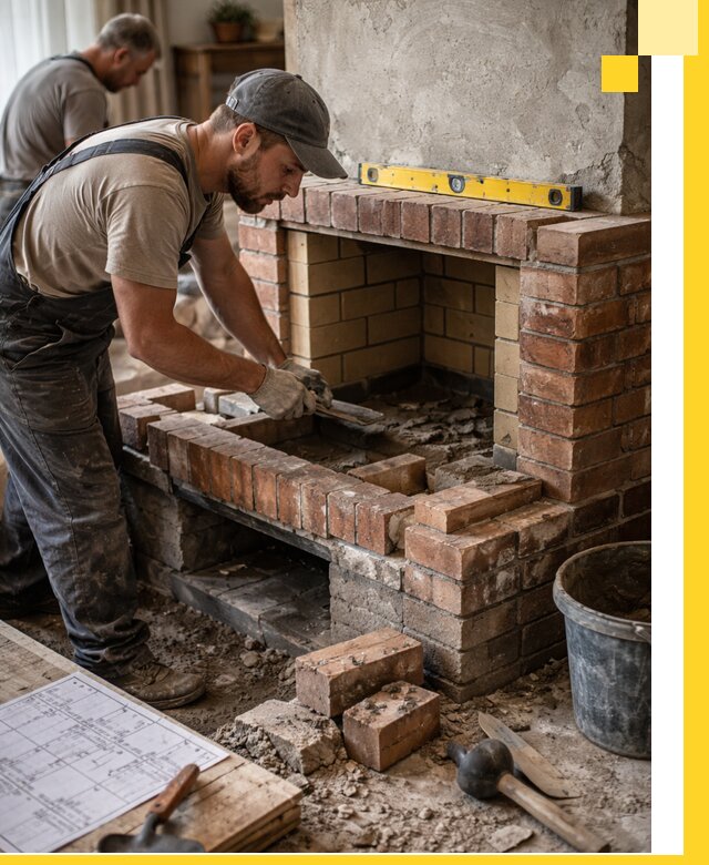 Изготовление и установка каминопечей под ключ в Калининграде