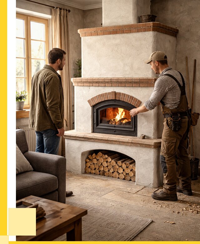 Печи камины в Калининграде: кирпичные, изразцовые от 60708 р. | ЭриданКлн