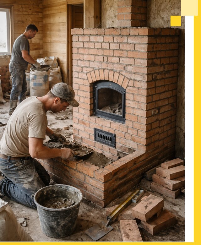 Профессиональное строительство печей в Калининграде под ключ