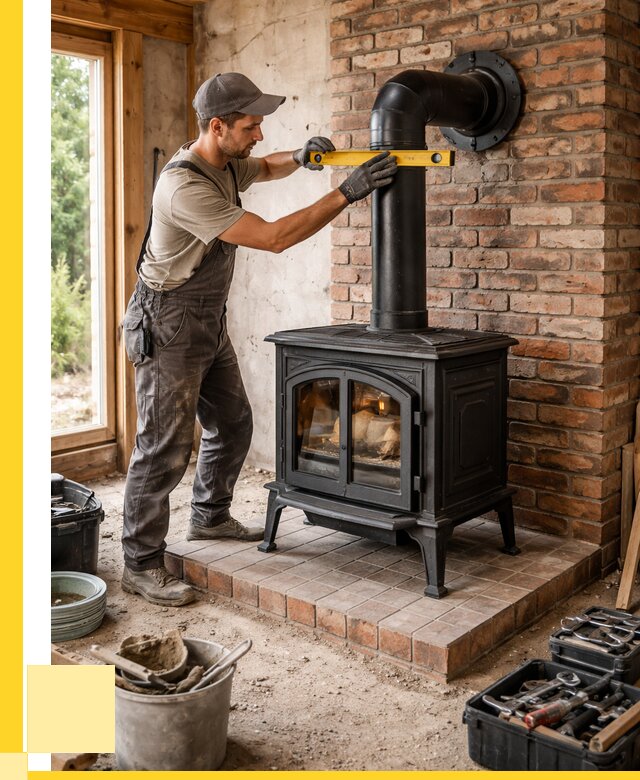 Монтаж печей установка банной печи в Калининграде от 15177 р. | ЭриданКлн