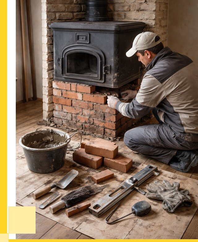 Ремонт печей в Калининграде от 12142 р., услуги печника ЭриданКлн