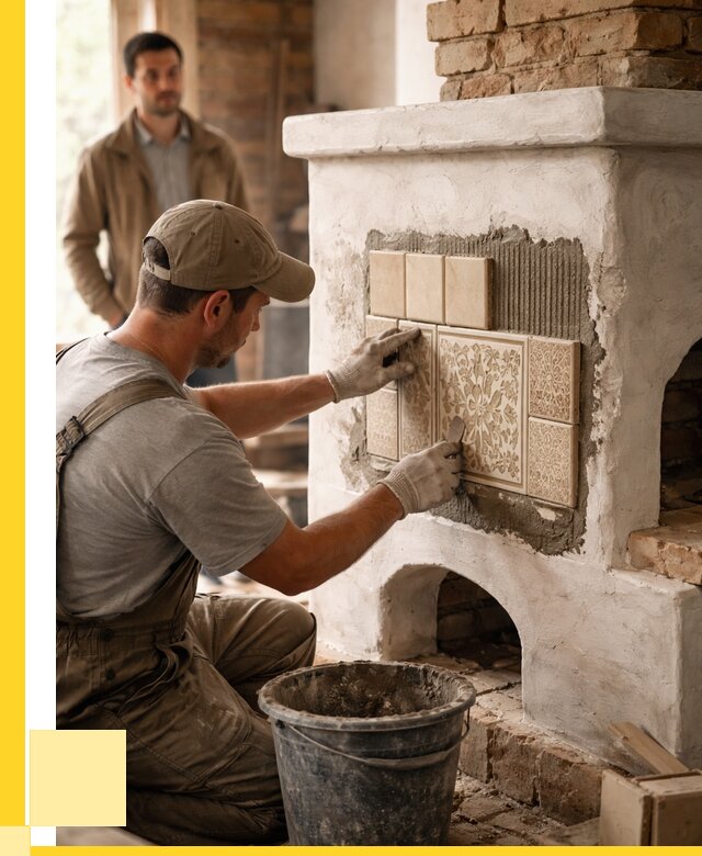 Отделка печей и банных печей в Калининграде от 35413 р. | ЭриданКлн