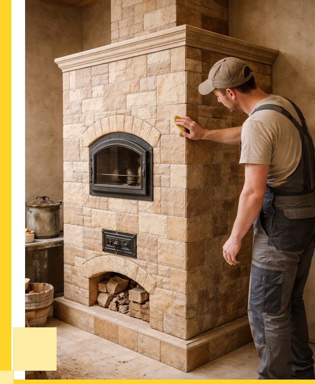 Облицовка печей в Калининграде от 4553 р. под ключ | ЭриданКлн