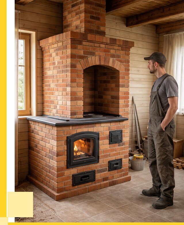 Кирпичные печи в Калининграде: купить от 151770 р. | ЭриданКлн