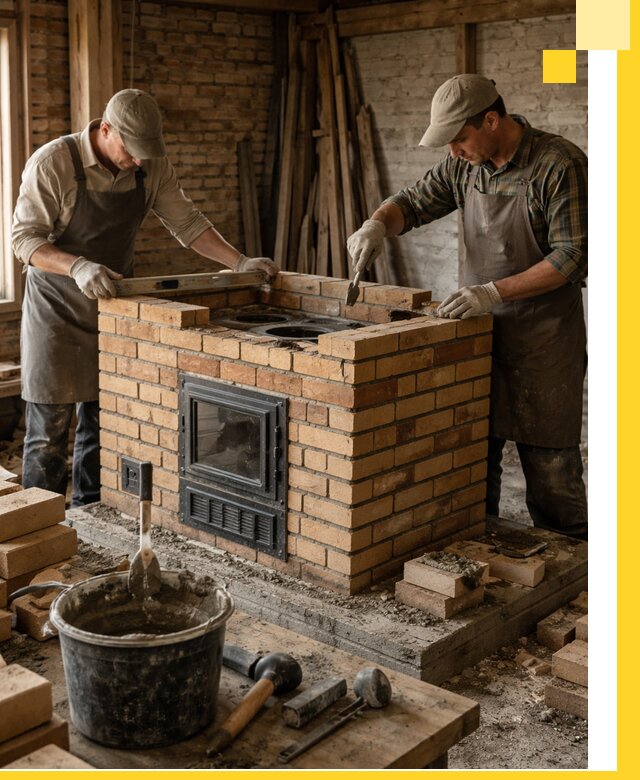 Изготовление и установка варочных печей под ключ в Калининграде