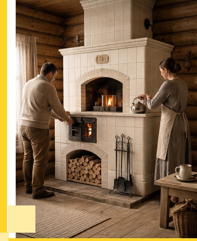 Русские печи в Калининграде: установка от 151770 р. ЭриданКлн