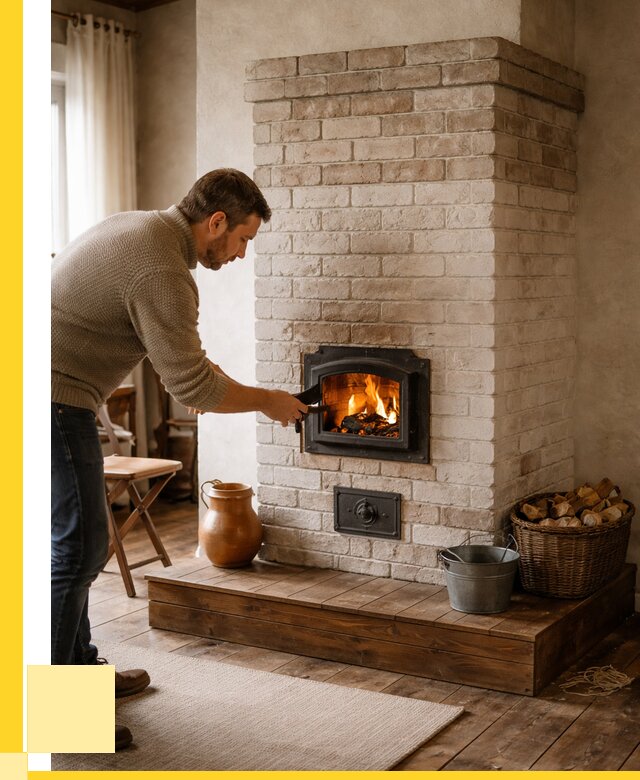 Печь голландка из кирпича в Калининграде от 86003 р. | ЭриданКлн