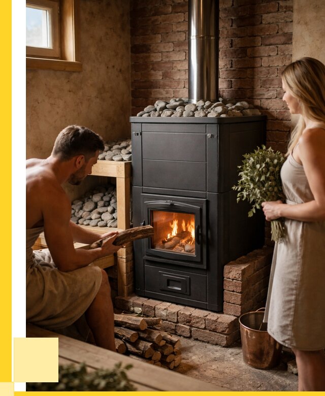 Кирпичная печь для бани на заказ в Калининграде от 55649 р. | ЭриданКлн