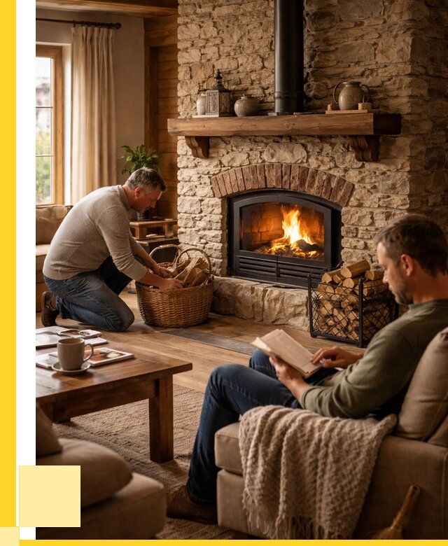 Печи в частном доме в Калининграде от 75885 р. | ЭриданКлн дров