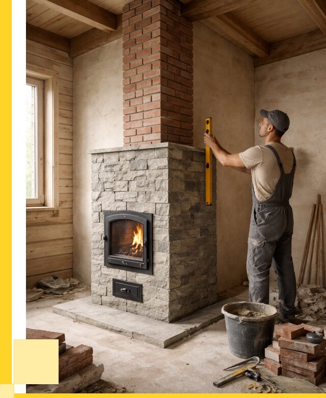 Печи и дымоходы под ключ в Калининграде от 45531 р., ЭриданКлн