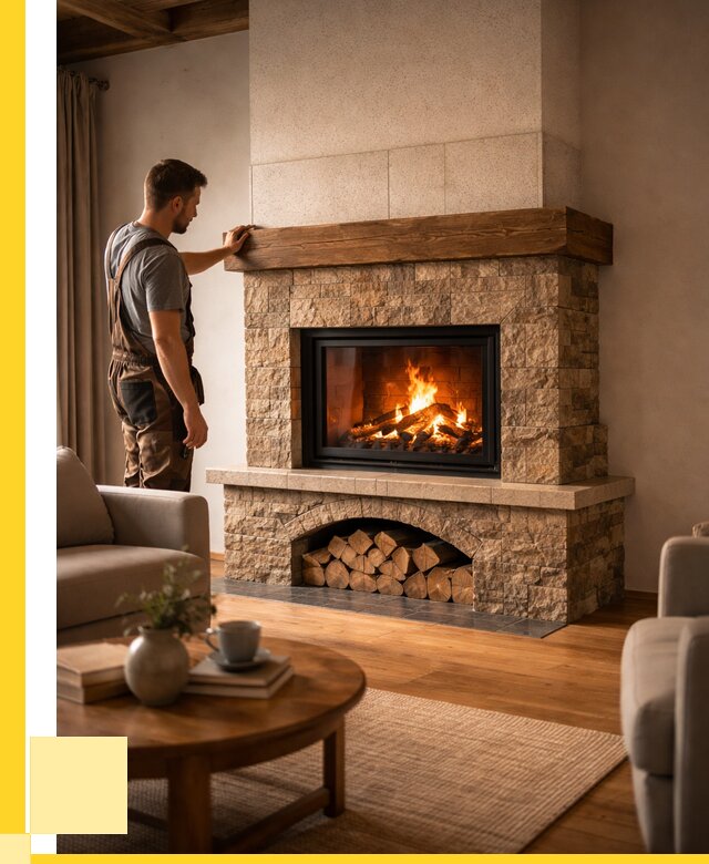 Печи камины для дома под ключ в Калининграде от 55649 р. | ЭриданКлн