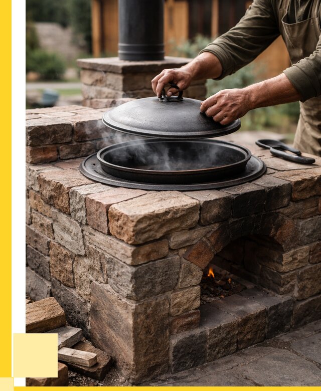 Печи для казана в Калининграде по цене от 18212 р. | ЭриданКлн