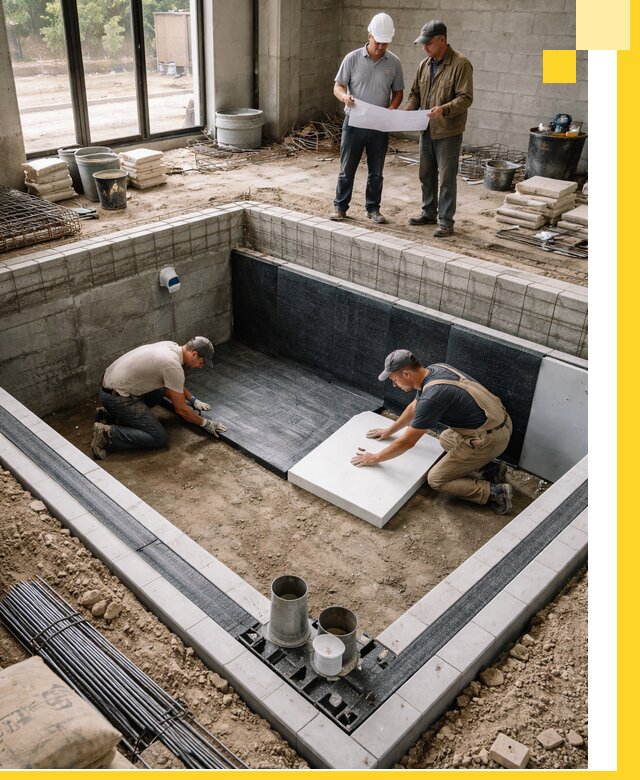 Проекты частных и общественных бассейнов под ключ в Калининграде