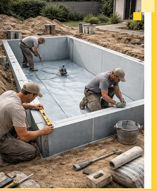 Профессиональный монтаж бассейнов под ключ в Калининграде с гарантией