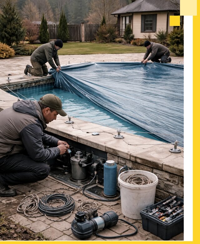 Консервация бассейнов в Калининграде: подготовка к длительному хранению