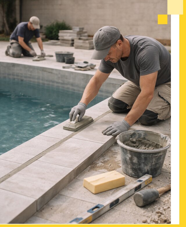 Отделка бассейнов в Калининграде: декоративная отделка и гидроизоляция