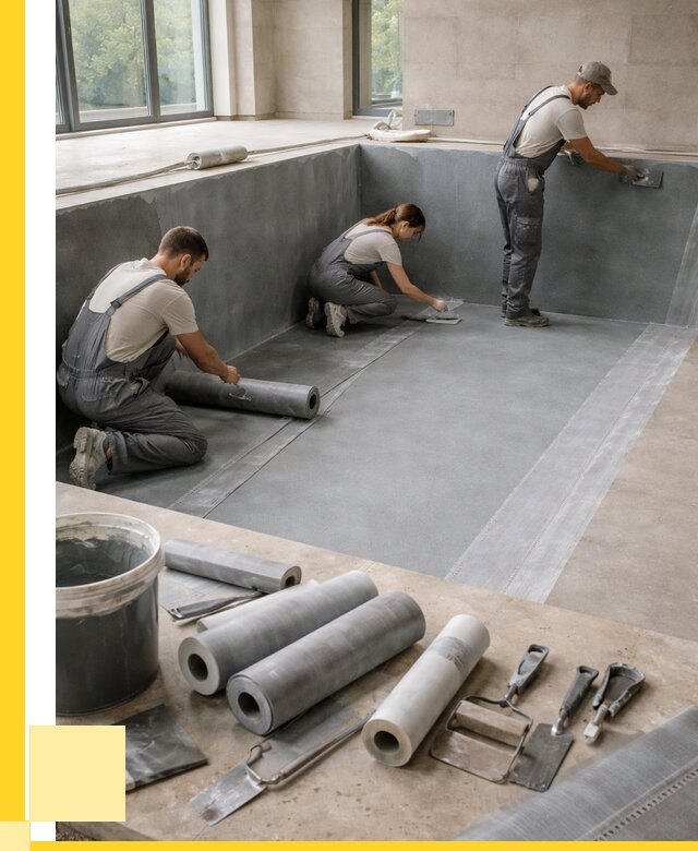 Гидроизоляция бассейнов в Калининграде от 2024 р., ЭриданКлн