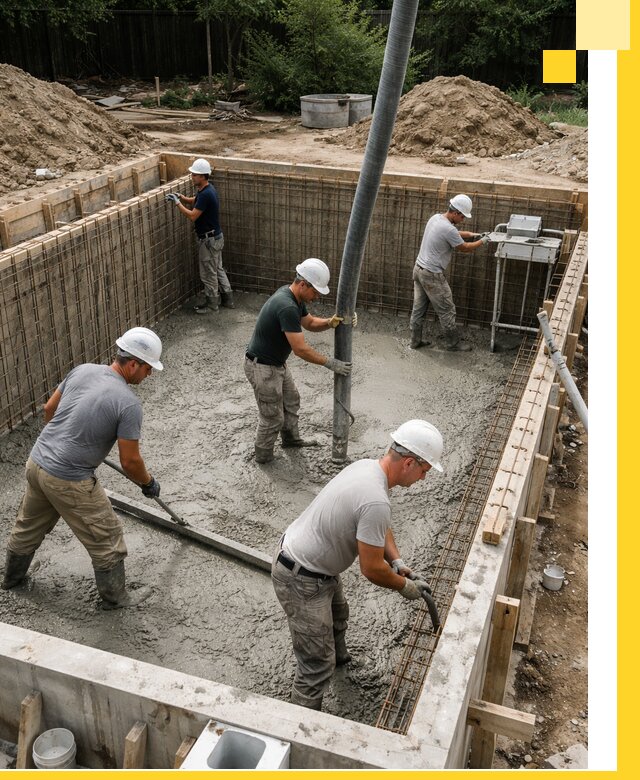 Строительство бетонных бассейнов под ключ в Калининграде