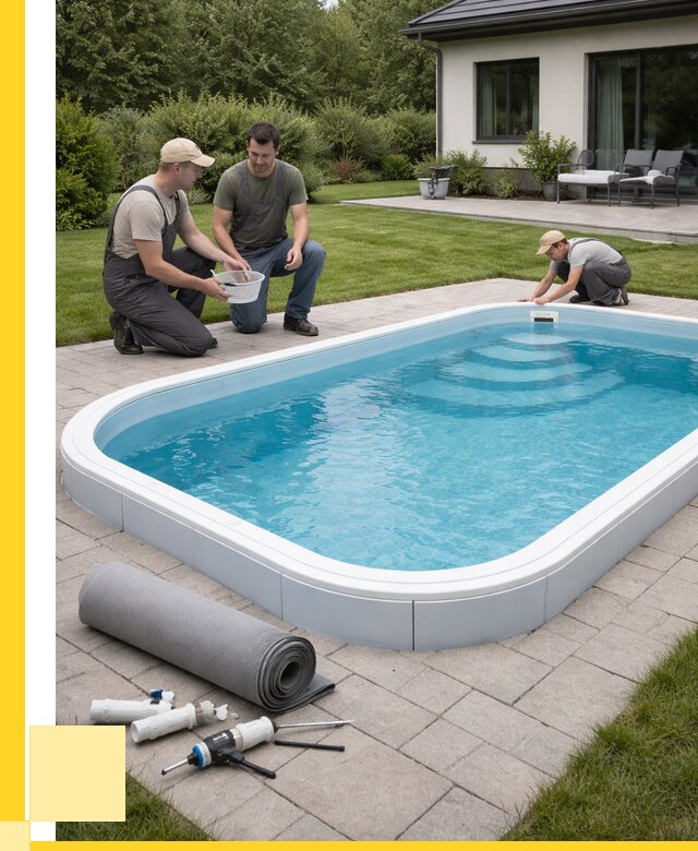 Пластиковый бассейн купить в Калининграде от 252950 р., ЭриданКлн