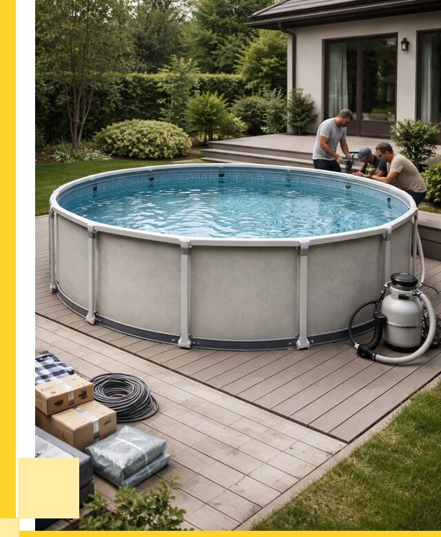 Купить каркасные бассейны в Калининграде от 45531 р. | ЭриданКлн