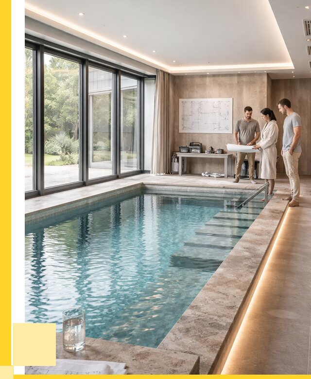 Закрытые бассейны под ключ в Калининграде от 2529500 р. | ЭриданКлн