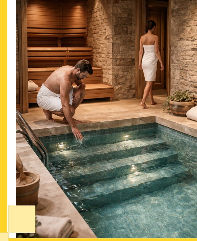 Сауна с бассейном под ключ в Калининграде от 121416 р., ЭриданКлн