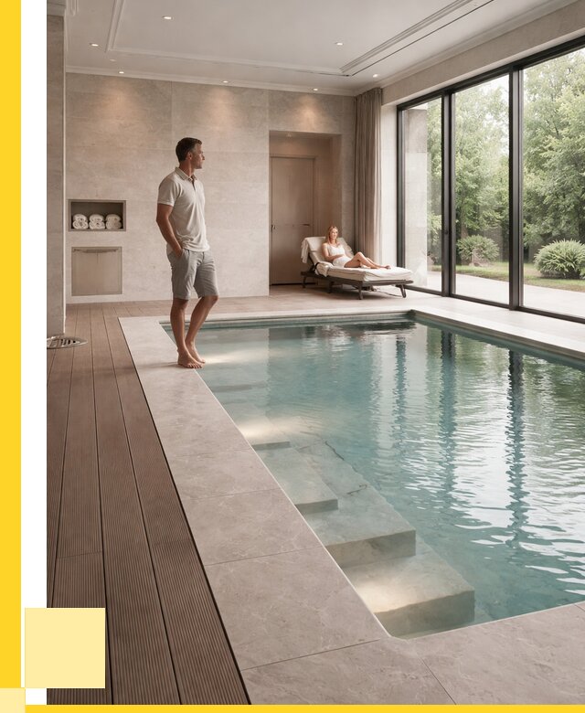 Бассейны в коттедже под ключ в Калининграде от 1214160 р. | ЭриданКлн