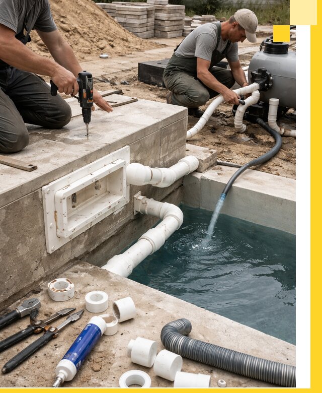 Строительство скиммерных бассейнов под ключ в Калининграде