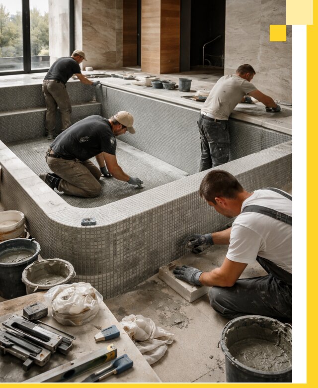 Строительство и установка СПА бассейнов под ключ в Калининграде