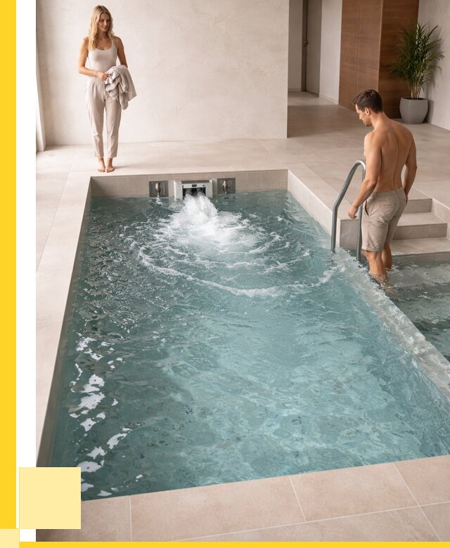 Бассейн с противотоком в Калининграде от 252950 р. | ЭриданКлн