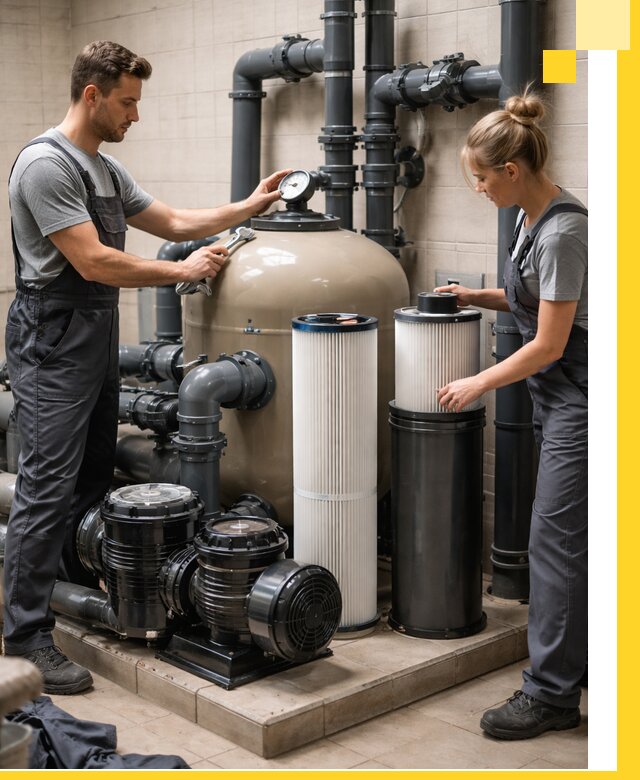 Фильтры и системы фильтрации для бассейнов в Калининграде