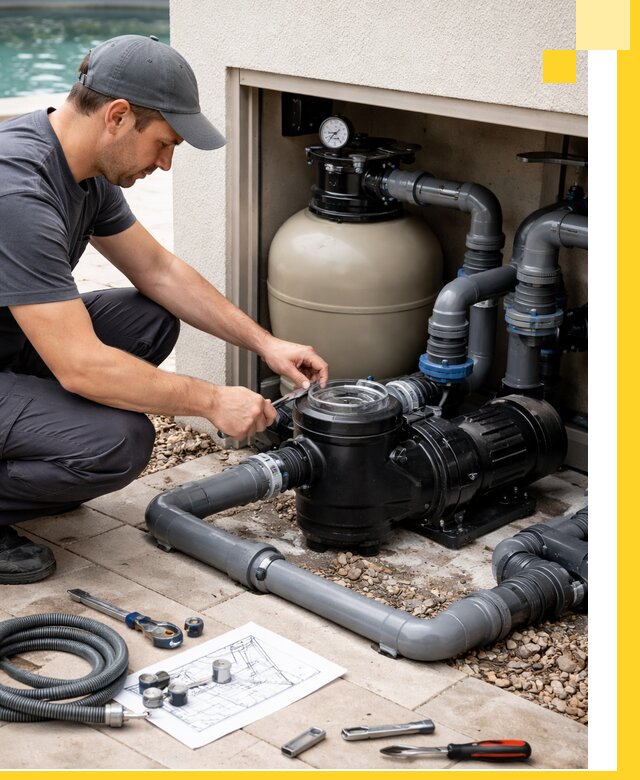 Поставка, монтаж и сервис насосов для бассейнов в Калининграде