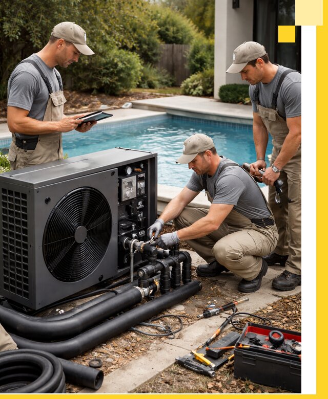 Проектирование и установка тепловых насосов для бассейнов в Калининграде