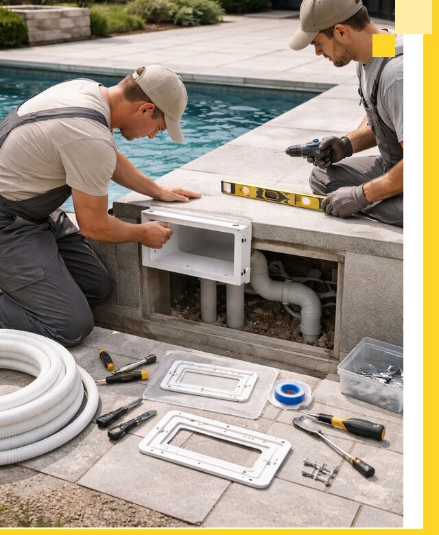 Поставка и установка скиммеров для бассейнов в Калининграде