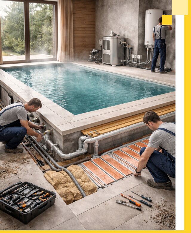 Проектирование и строительство тёплых бассейнов в Калининграде