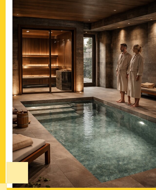 Сауна с большим бассейном в Калининграде от 1214160 р. ЭриданКлн