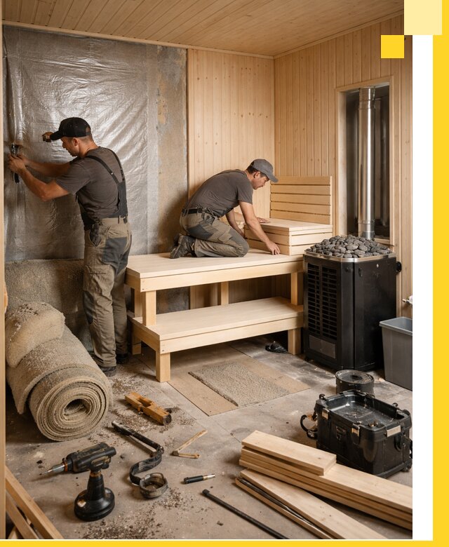 Проекты саун под ключ в Калининграде дизайн и строительство