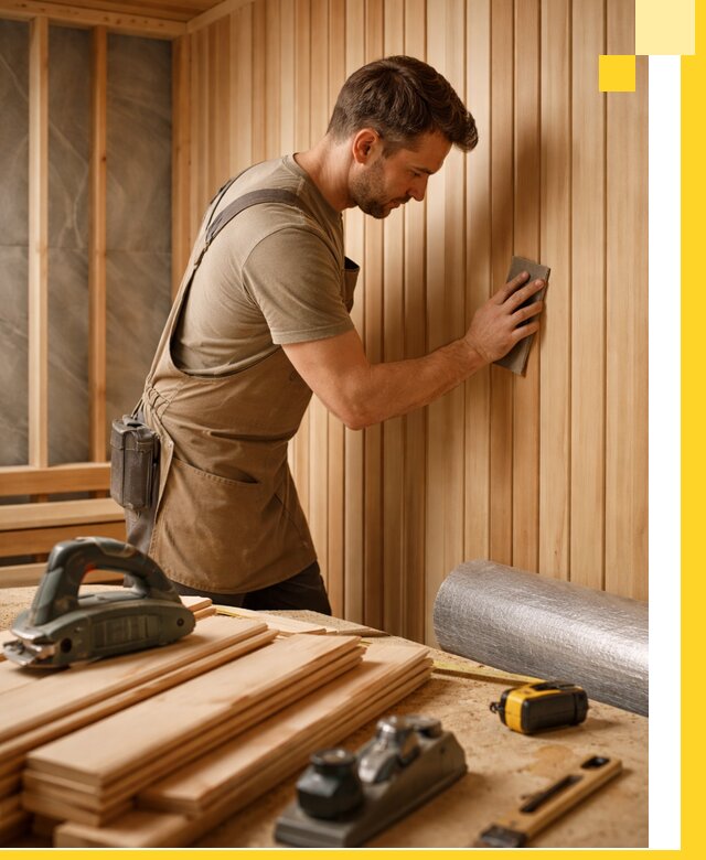 Профессиональная отделка саун и парных под ключ в Калининграде