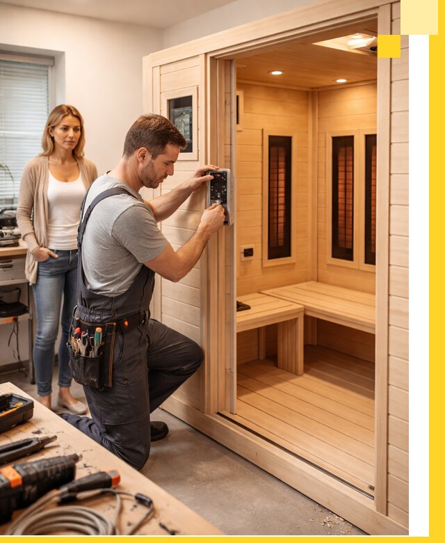 Инфракрасные сауны под ключ в Калининграде продажа и установка