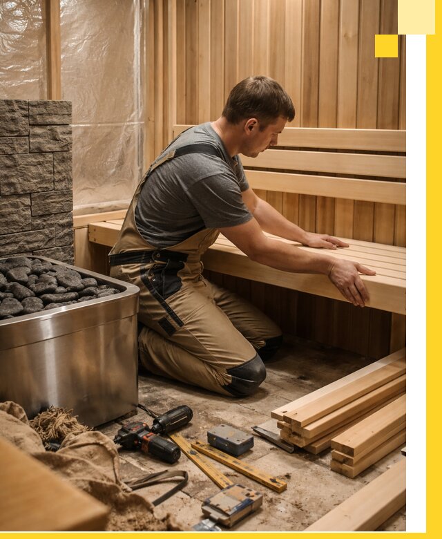 Сауны для дома под ключ с проектированием и монтажом в Калининграде