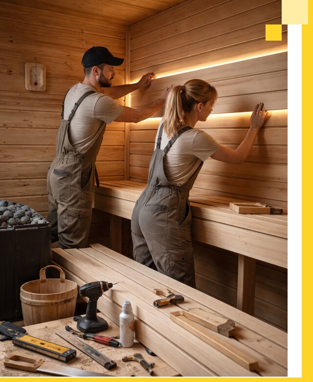 Дизайн саун и бань под ключ с индивидуальным проектом в Калининграде